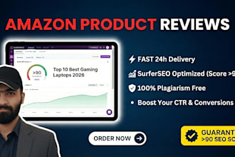 write high converting amazon affiliate articles and reviews