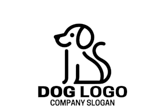 design corporate classic dog rescue logo