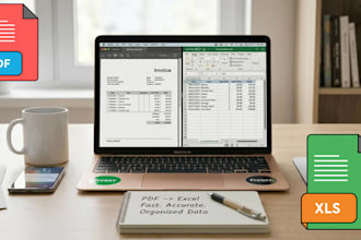 convert PDF to excel or spreadsheet with proper formatting