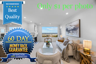 provide real estate photography editing within 12 hours