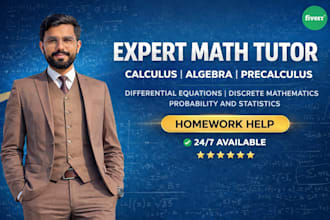 be your tutor for precalculus calculus and linear algebra