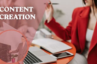 create facebook and instagram content and posts