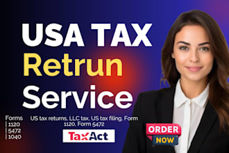do us tax returns, us tax filing, 1120 1040 5472 1065 cpa