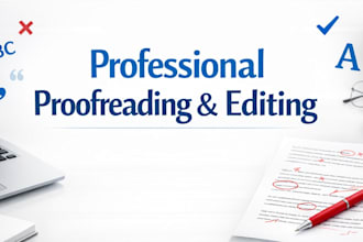 proofread and edit your document for grammar and clear fast