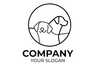 design a dog, pet logo for your business