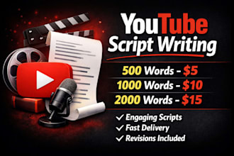 write engaging youtube documentary scripts