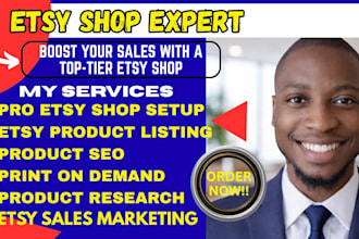 do etsy seo, etsy listing optimization, and etsy shop audit to boost sales