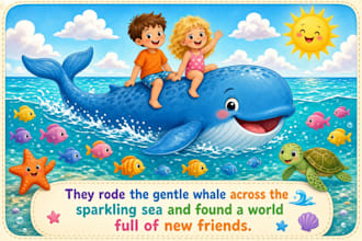 illustrate children storybook illustrations for kids