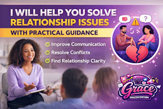help you solve relationship issues with practical guidance
