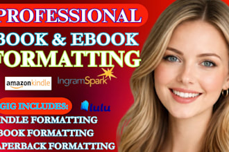 format book for ebook and paperback formatting for amazon KDP