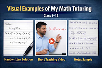 teach mathematics for basic to advance