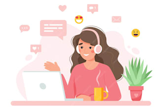 provide professional live chat support and customer service