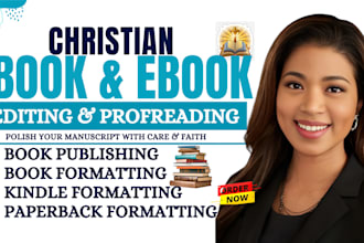 professionally edit and proofread your christian devotional or prayer journal