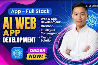 build ai web applications, ai website, ai chatbot, ai agent
