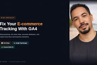 set up ga4 ecommerce tracking and build actionable reports