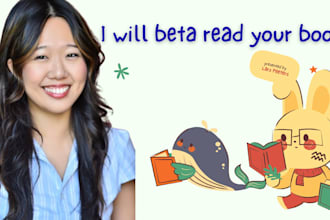 beta read children book, middle grade, fantasy or ya novel, developmental editor