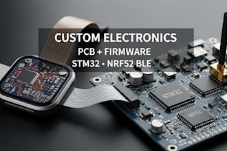 pcb firmware and embedded systems for iot ble electronics wearables motherboards