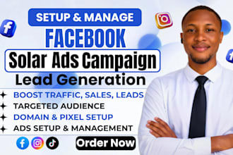 exclusive solar installation lead generation solar leads facebook ads google ads