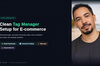 implement google tag manager with full ecommerce tracking