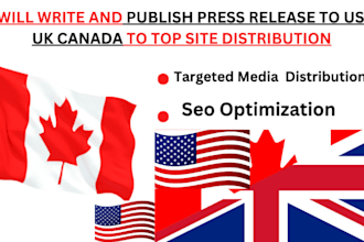 do UK, USA press release writing with press release distribution canadian PR