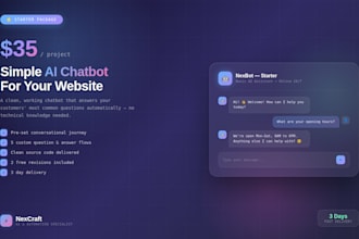 build a custom ai chatbot for your website or business