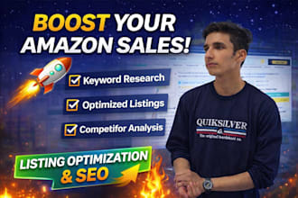 do amazon listing optimization, product title and SEO