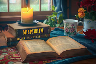 design a book cover for cozy mystery