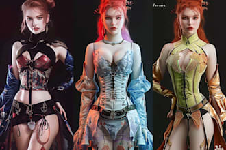 create your fashion, cosplay or character costume design