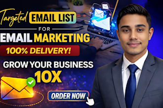 create niche targeted email list and run email marketing for your business