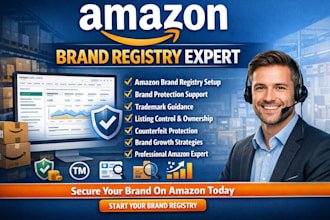 do amazon brand registry, trademark guidance and brand protection