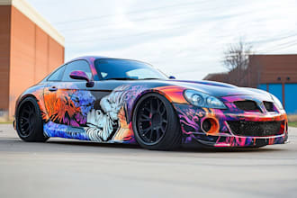 professional vehicle wrap design, car wrap