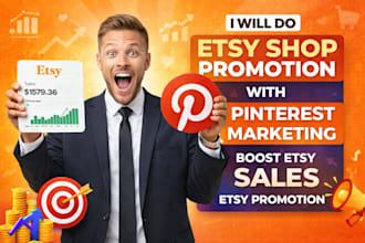 do etsy shop promotion with pinterest marketing  boost etsy sales etsy promotion