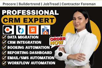 setup procore buildertrend jobtread contractor foreman crm for contractors teams