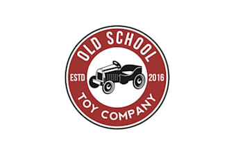 create inventive classic logo for a toy company