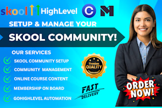 setup skool community, setup skool community course, skool community setup skool