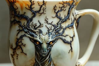 draw a mug or coffee mug design