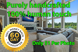 provide hdr and flambient real estate editing within 12 hours