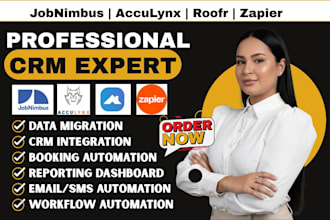 setup jobnimbus acculynx roofr zapier automation for roofing contractors teams
