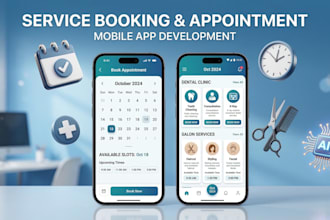 build a premium service and reservation mobile app with ai