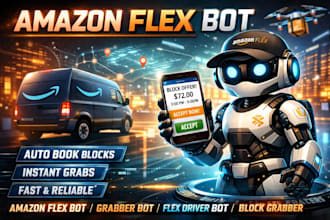 build doordash bot, instacart bot, uber eats bot, spark driver amazon flex bot