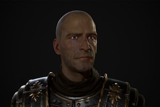 retopology and uv mapping for game ready 3d characters