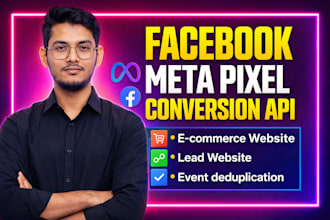 setup facebook conversion API, pixel, and GTM for tracking