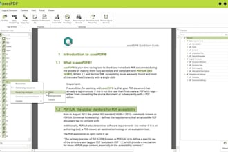 make your PDF accessible for wcag and screen readers