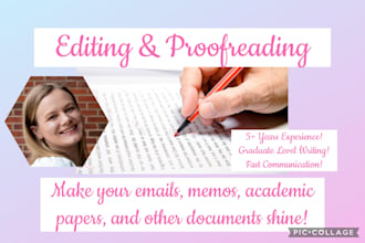 proofread and polish your emails, documents, and academic papers