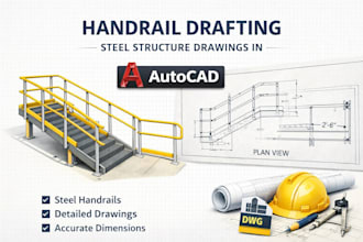 create steel structure drafting in autocad