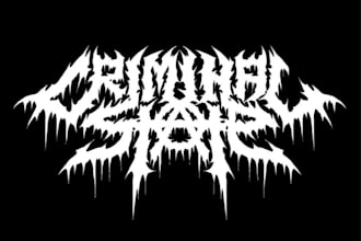 design a hardcore punk metal logo for your band