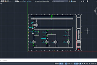 design plc wiring diagram and electrical control panel