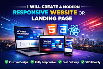 build responsive react website