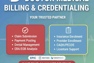 be your senior medical billing specialist and rcm expert