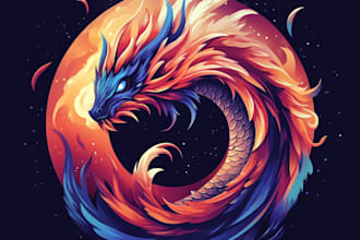 design a professional fantasy, rpg, scifi game, nft logo